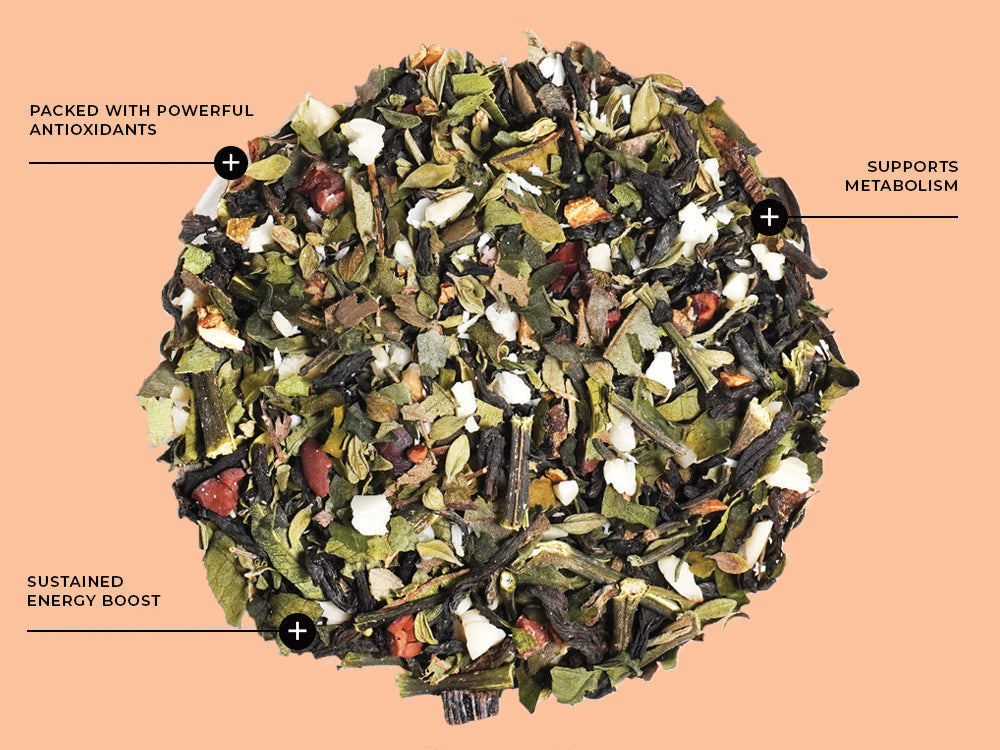 Loose leaf tea made with real ingredient
