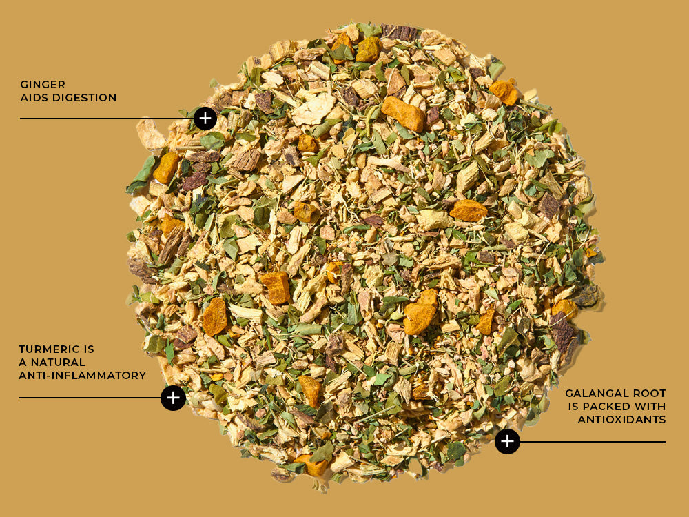 Loose leaf tea made with real ingredient