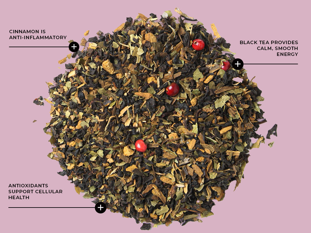 Loose leaf tea made with real ingredient