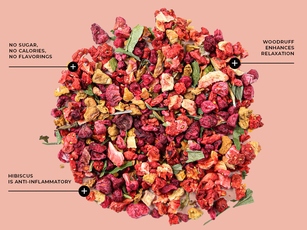 Loose leaf tea made with real ingredient