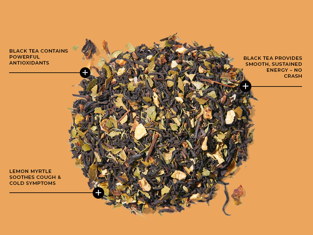 Loose leaf tea made with real ingredient