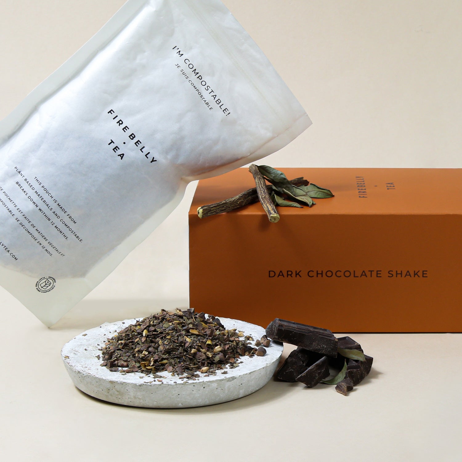 Dark Chocolate Shake - Firebelly Tea
