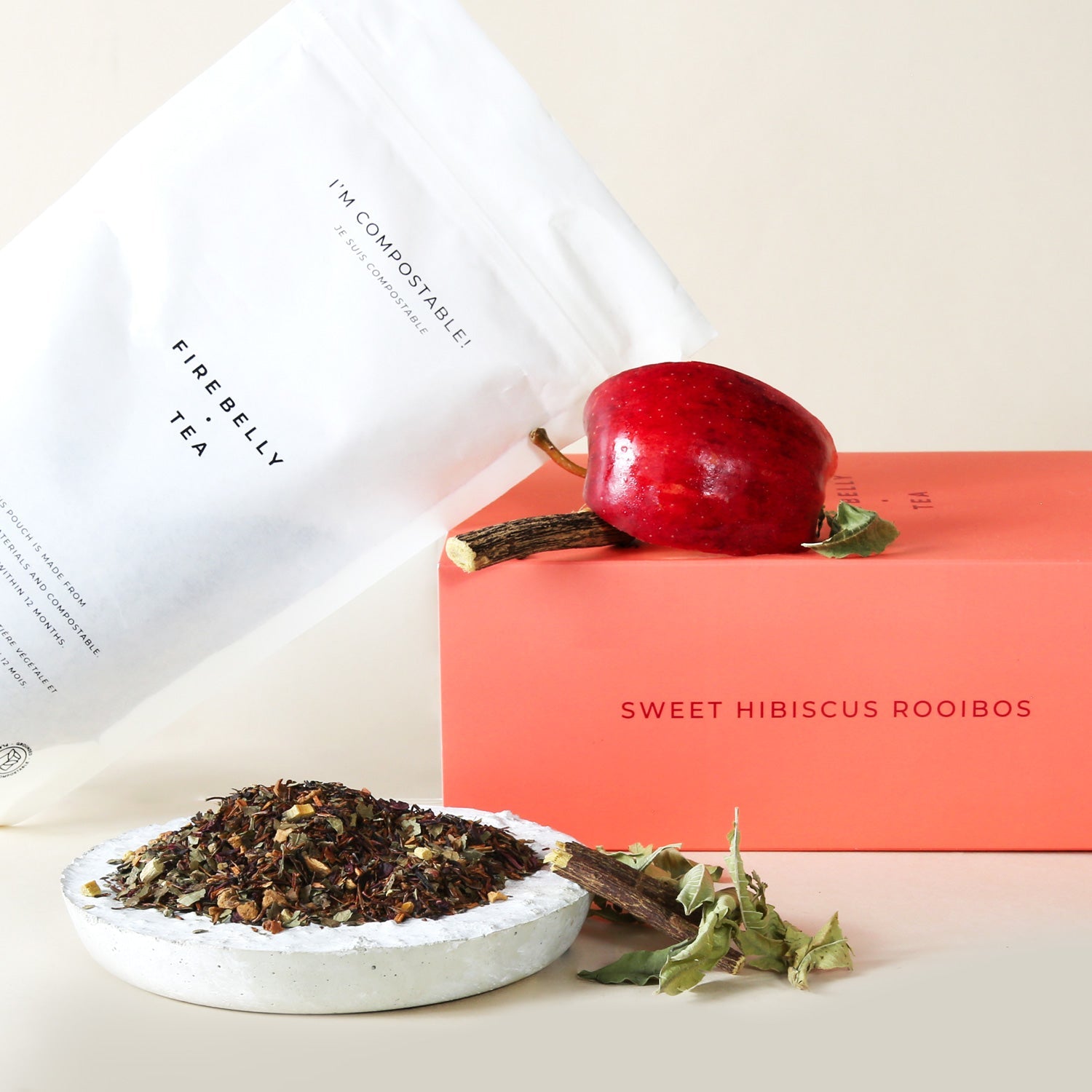 Sweet Hibiscus Rooibos - Firebelly Tea