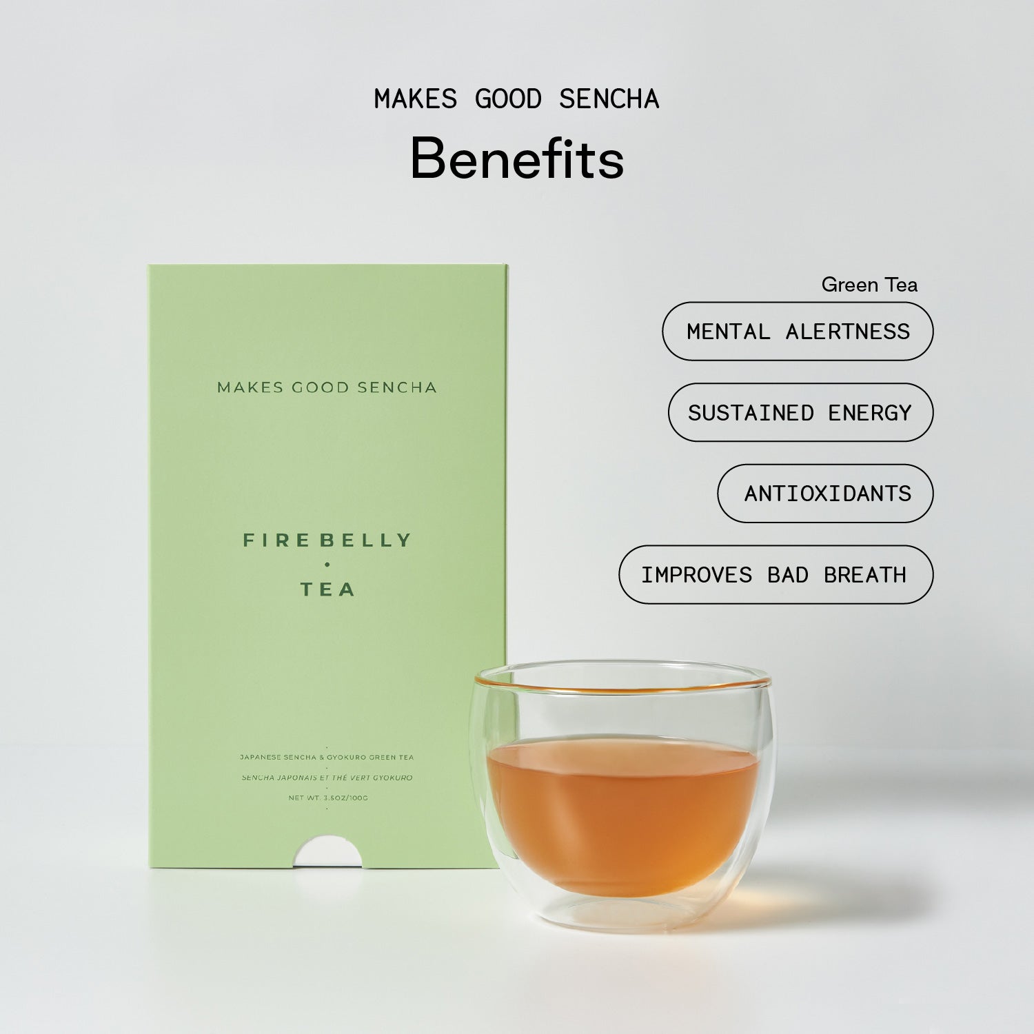 Makes Good Sencha - Firebelly Tea USA