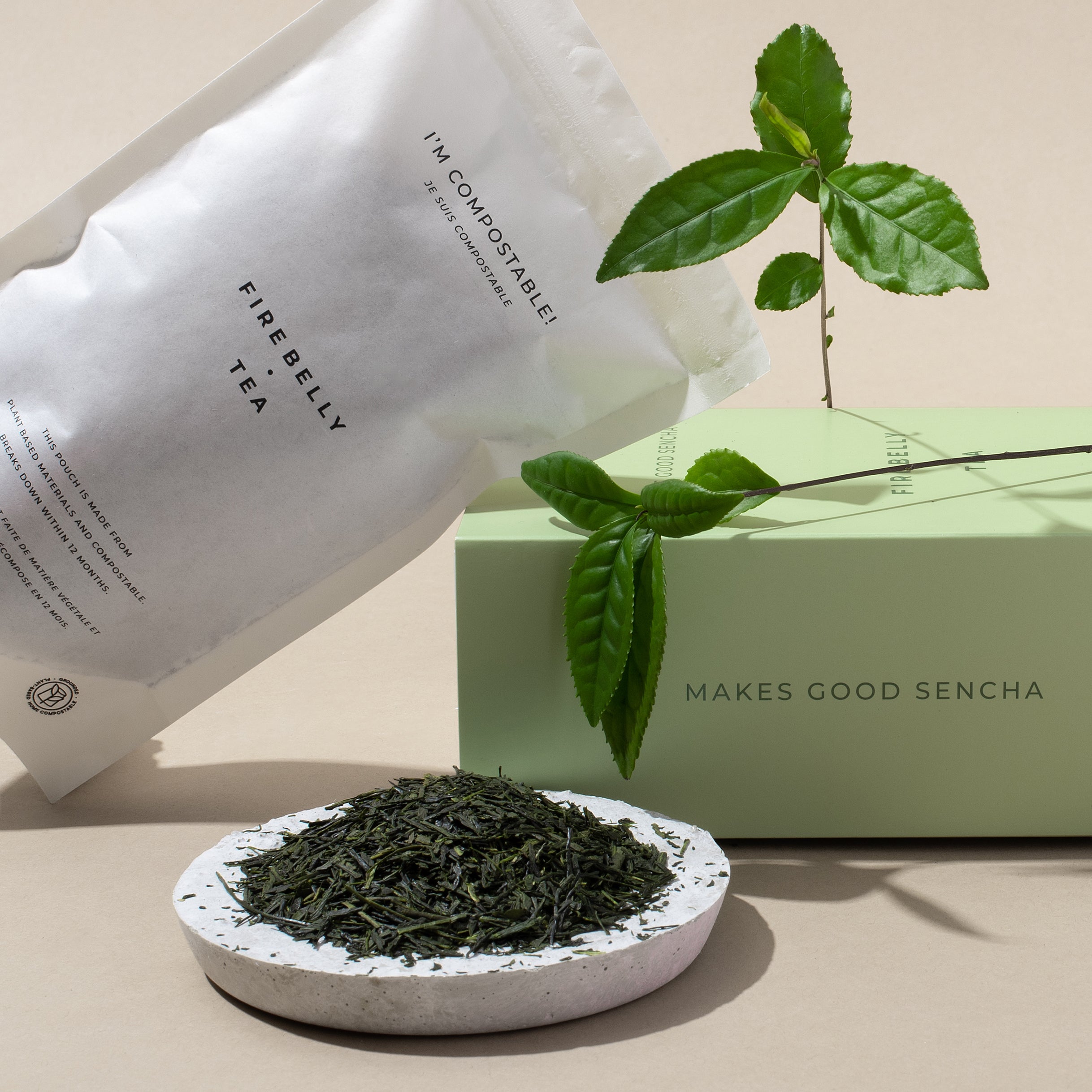 Makes Good Sencha - Firebelly Tea USA