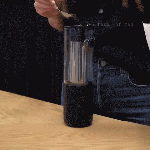 Iced Tea Pitcher with Infuser - Firebelly Tea